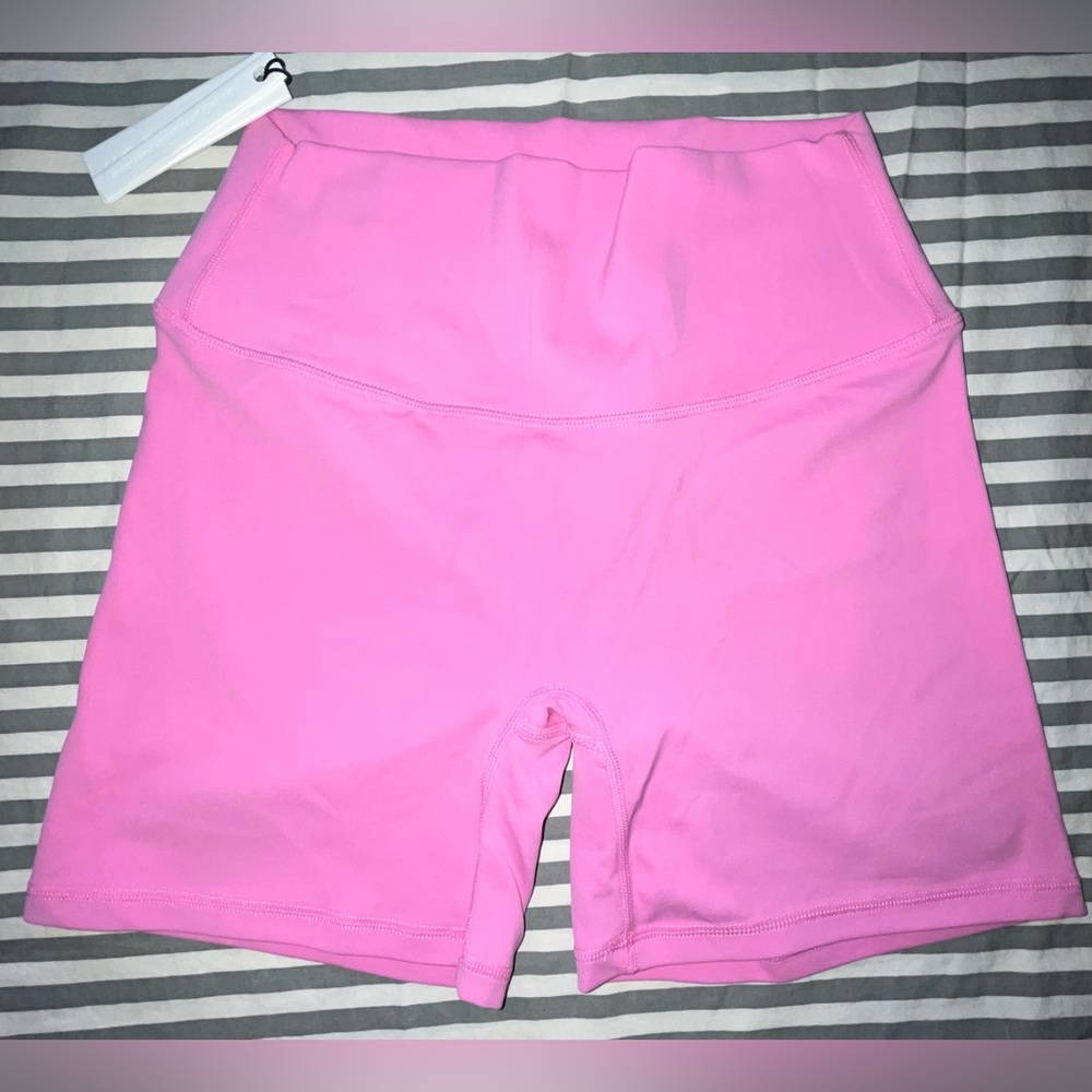 Paragon Fitwear Pink Women’s Bike Shorts milkshake